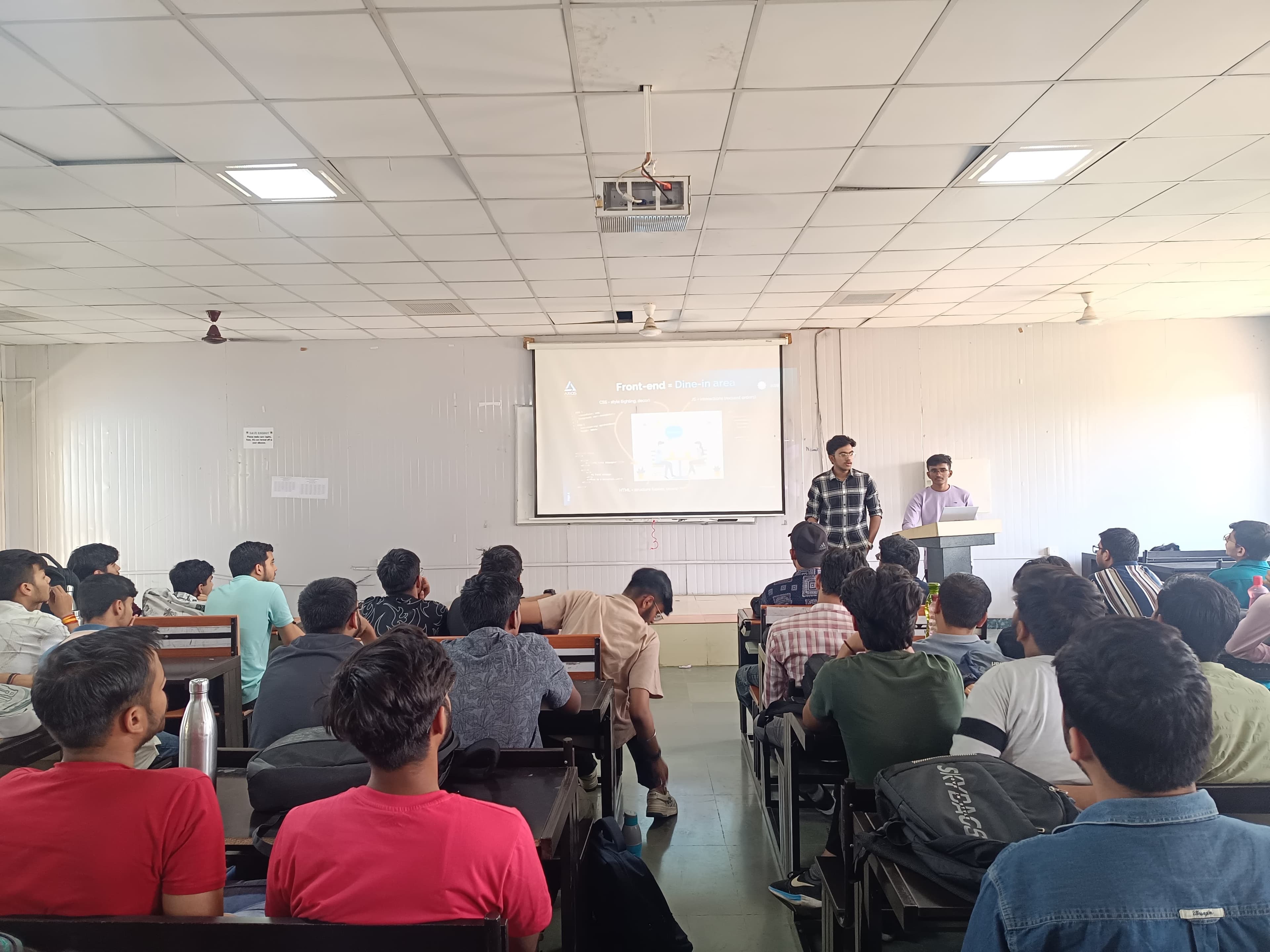 Team working session