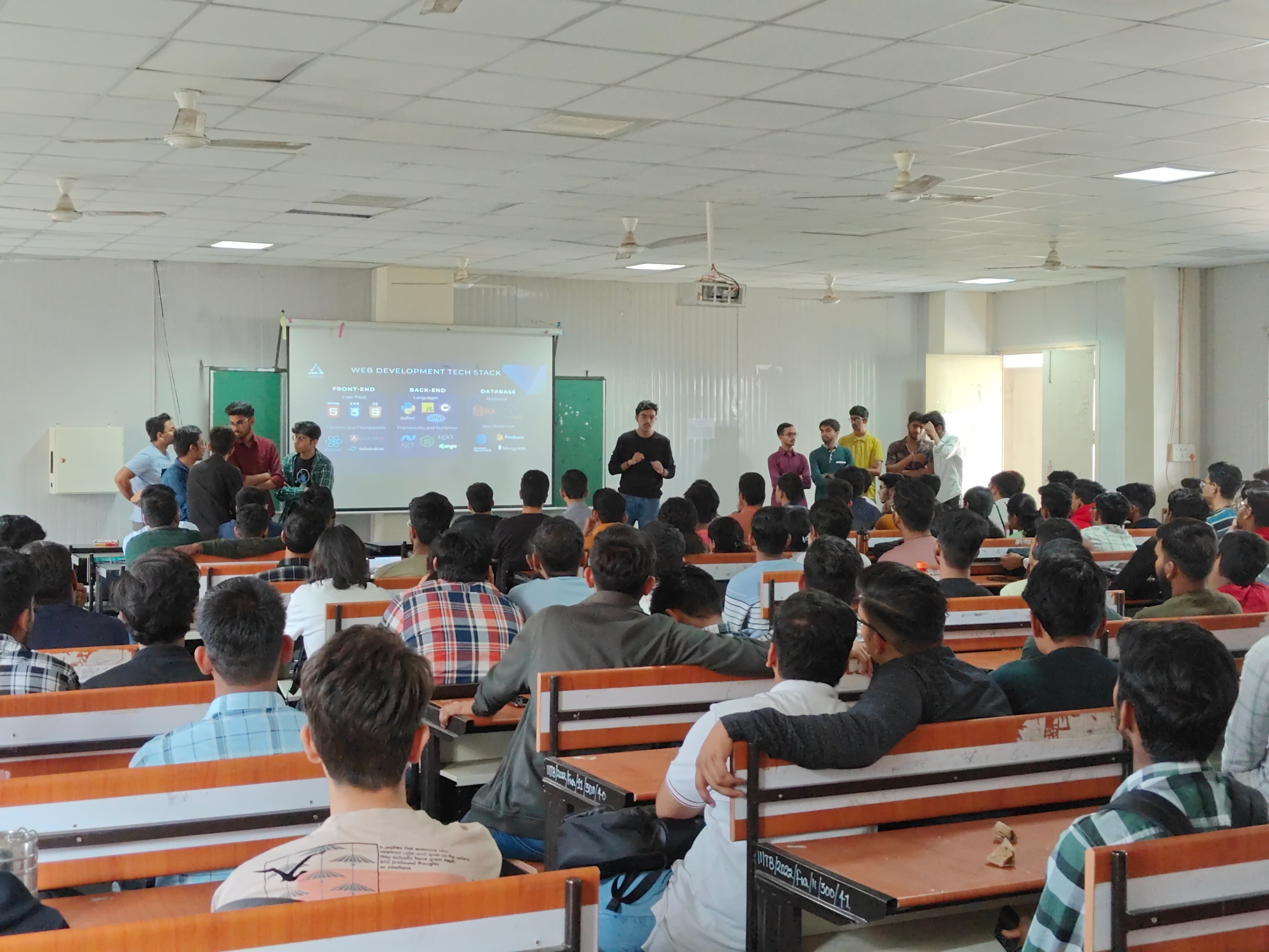 Team working session